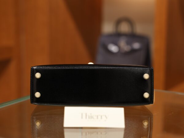 Mini Kelly Box Black GHW