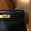 Mini Kelly Box Black GHW