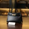 Mini Kelly Box Black GHW