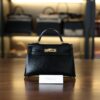 Mini Kelly Box Black GHW