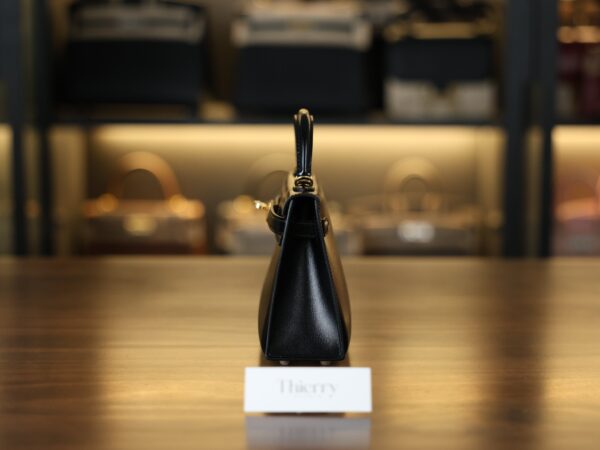 Mini Kelly Box Black GHW