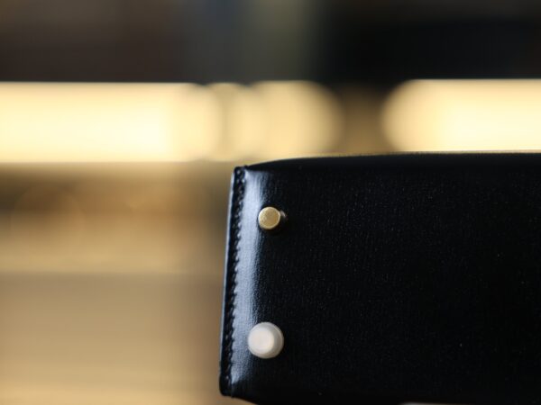 Mini Kelly Box Black GHW