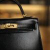 Mini Kelly Box Black GHW