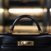 Mini Kelly Box Black GHW