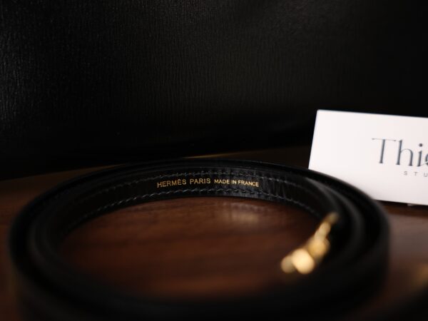 Mini Kelly Box Black GHW