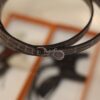 Mini Kelly Shiny Alligator Gris Ciment PHW