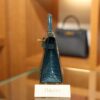 Mini Kelly Shiny Alligator Vert Bosphore GHW