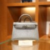Mini Kelly Chamkila Argent PHW