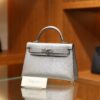 Mini Kelly Chamkila Argent PHW