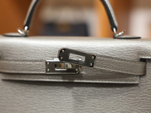 Mini Kelly Chamkila Argent PHW