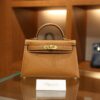 Mini Kelly Epsom Gold GHW