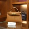 Mini Kelly Epsom Gold GHW