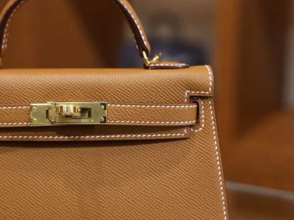 Mini Kelly Epsom Gold GHW