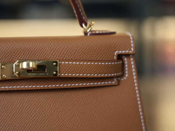Mini Kelly Epsom Gold GHW