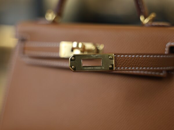 Mini Kelly Epsom Gold GHW