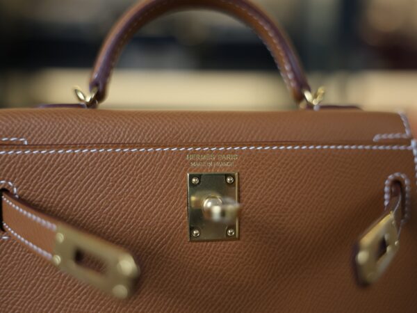 Mini Kelly Epsom Gold GHW