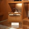 Mini Kelly Epsom Gold/Craie/Black PHW (S.O)