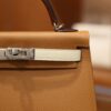 Mini Kelly Epsom Gold/Craie/Black PHW (S.O)