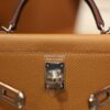 Mini Kelly Epsom Gold/Craie/Black PHW (S.O)