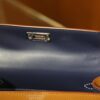 Mini Kelly Epsom Gold/Craie/Black PHW (S.O)