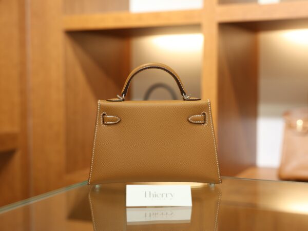 Mini Kelly Epsom Gold PHW