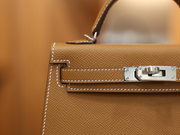 Mini Kelly Epsom Gold PHW