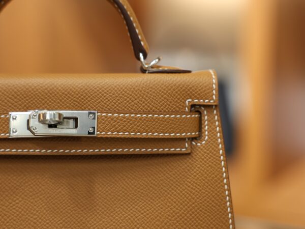 Mini Kelly Epsom Gold PHW