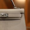 Mini Kelly Epsom Gris Asphalte PHW