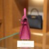 Mini Kelly Epsom Rose Pourpre PHW