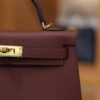 Mini Kelly Epsom Rouge H GHW