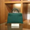 Mini Kelly Epsom Malachite GHW