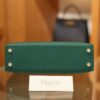 Mini Kelly Epsom Malachite GHW