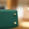 Mini Kelly Epsom Malachite GHW