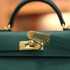 Mini Kelly Epsom Malachite GHW