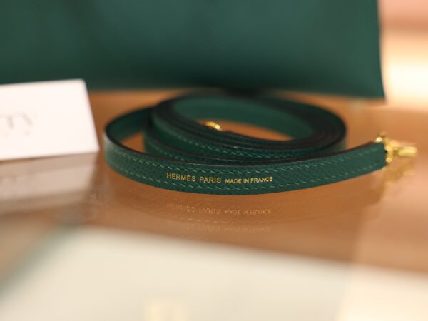 Mini Kelly Epsom Malachite GHW