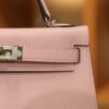 Mini Kelly Epsom Mauve Sylvestre PHW