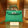 Mini Kelly Epsom Vert Jade PHW