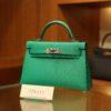 Mini Kelly Epsom Vert Jade PHW