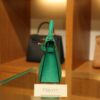 Mini Kelly Epsom Vert Jade PHW