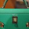 Mini Kelly Epsom Vert Jade PHW