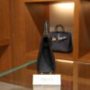 Mini Kelly Epsom Black GHW