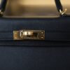 Mini Kelly Epsom Black GHW