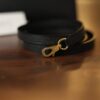 Mini Kelly Epsom Black GHW