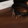 Mini Kelly Epsom Black RGHW
