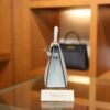 Mini Kelly Epsom Bleu Brume GHW