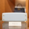Mini Kelly Epsom Bleu Brume GHW