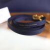 Mini Kelly Epsom Bleu Saphir GHW