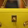 Mini Kelly Epsom Jaune de Naples GHW