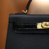 Mini Kelly Epsom Touch Black GHW