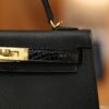 Mini Kelly Epsom Touch Black GHW